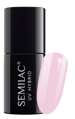 Obrázek produktu pro Semilac UV lak na nehty Pink Smile 056 7ml - barevný a dlouhotrvající lak na nehty pro intenzivní nehty