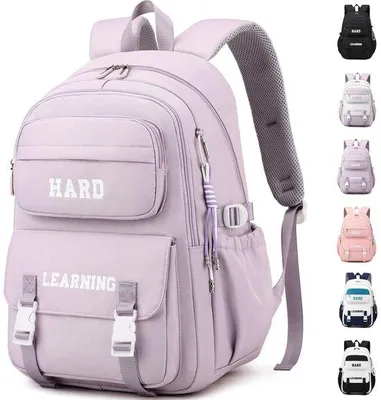Produktbild von Lila Wasserdichte Schulranzen Rucksack für Mädchen