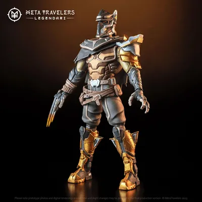 Immagine prodotto di Legendari Action Figure 1/10 Cyberius Kaine 18 cm