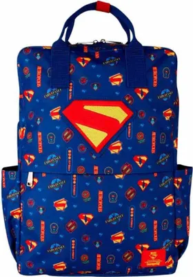 Zdjęcie produktu dla Loungefly plecak Marvel Superman 43cm nylon - premium jakościowy plecak szkolny