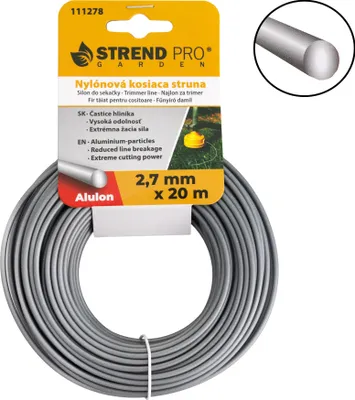 Produktbild von Trimmerfaden Alulon ADR 2,7 mm, L-20 m, rund 10 Stück