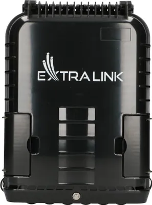 Produktbild von Extralink Fiberoptik Klemmenkasten 16 Kern schwarz
