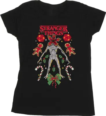 Produktbild von Netflix - "Stranger Things" T-Shirt für Damen BI40307 (S) (Schwarz)