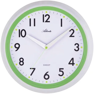 Produktbild von Atlanta Wanduhr, Quartz, Ø 31 cm, 4314-6