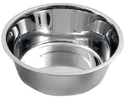 Image de Gamelle acier inoxydable gamelle pour chiens et chats - 2800 ml - Lave-vaisselle