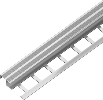 Obrázek produktu pro SP19/2 schodová lišta s protiskluzem Z, hliník, 10 mm, 2,5 m