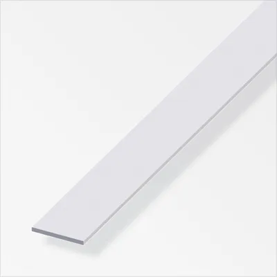 Produktbild von alfer Flachprofil Aluminium eloxiert silber