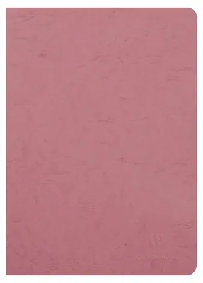 Produktbild von Clairefontaine 5x Age Bag, Notizheft A4, 48 Blatt blanko 90g - Antikrosa 733006C