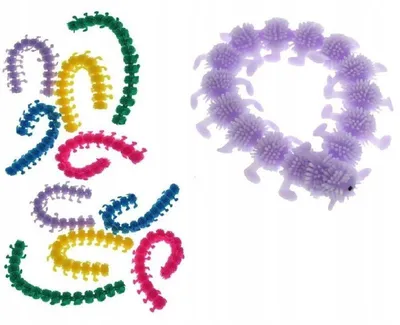 Produktbild von Perfect Zauberband Raupe Sensorikspielzeug Antistress dehnbar