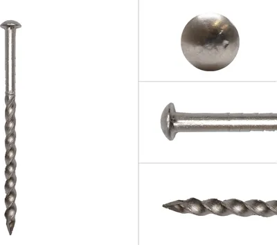 Produktbild von Schraubnägel Edelstahl Linsenkopf 3.2 x 55 mm - 500 g