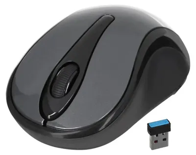 Obrázek produktu pro A4Tech G3-280N, Pro praváky i leváky, Optický, RF bezdrátový, 2000 DPI, Černá