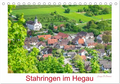 Produktbild von Stahringen im Hegau (Tischkalender 2026 DIN A5 quer), CALVENDO Monatskalender