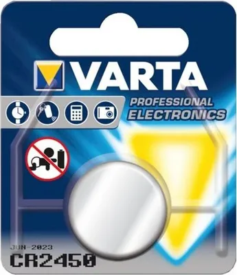 Produktbild von Varta CR2450 Batterie 3V 560mAh