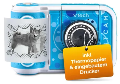 Produktbild von VTech Kidizoom Print Cam blau (80-549104)