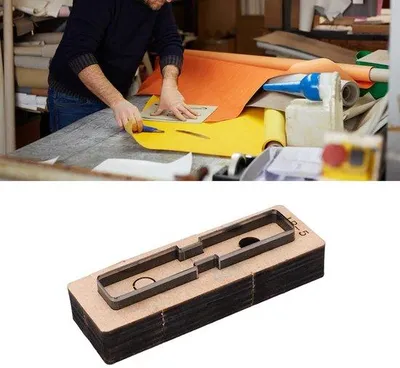 Immagine prodotto di Stampo in acciaio temperato, realizzato a mano, ideale per lavori di artigianato – perfetto per la Festa della Mamma/del Papà – forma per ritagliare