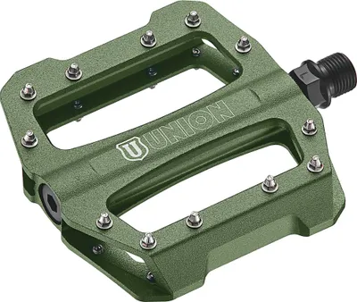 Produktbild von Pedal Union SP-1300 Plattform 9 /16" Alu grün mit Pins