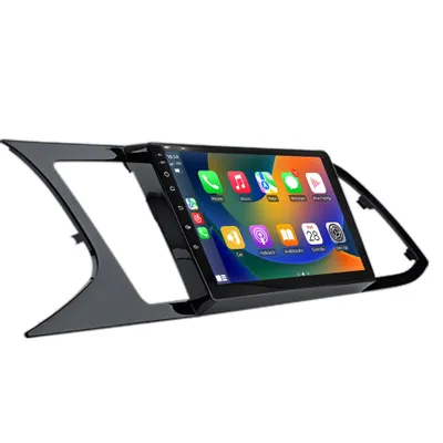 Image de Écran 9 pouces, 2+64 Go, Android 15, Carplay, Android Auto, pour Seat Leon 2012 - 2020. Autoradio GPS avec navigation, Wi-Fi, Bluetooth,au volant, tuner FM/RDS, processeur DSP, format 2 DIN, ports USB, compatible DAB+