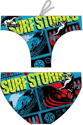 Produktbild von Turbo Surf Stories Waterpolo Badeslip Blau 9-10 Years Jungen Blau 9-10 Years