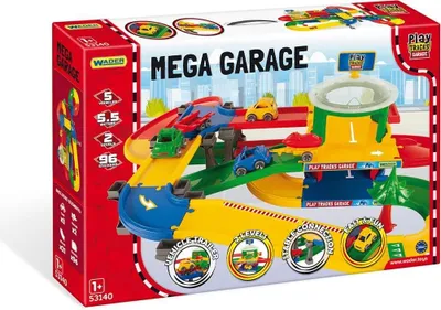 Produktbild von Play tracks Garage Mega Garage mit Spielstraßenset