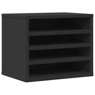Produktbild von Schreibtisch-Organizer Schwarz 36x26x29,5 cm Holzwerkstoff