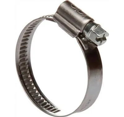 Image de 10 x Collier de serrage à vis sans fin 250-270 mm et 12mm de large Collier de serrage en acier inoxydable