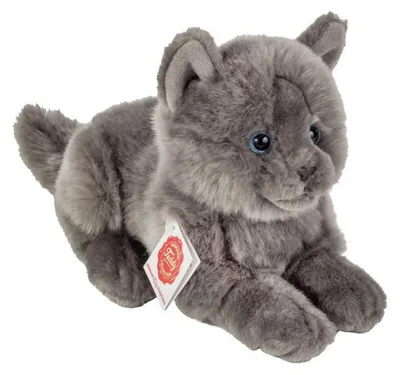 Obrázok produktu pre Teddy Hermann 91831 Ležiaca kartuziánska mačka 20 cm