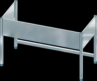 Image de Châssis KWC, modèle MAXIMA, en acier inoxydable, dimensions : 1580 x 850 x 550 mm