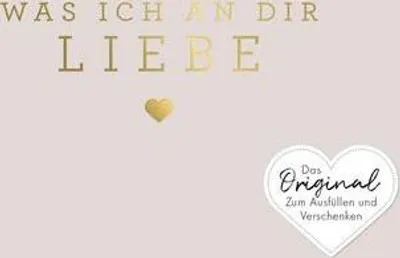 Produktbild von Was ich an dir liebe - Miniversion