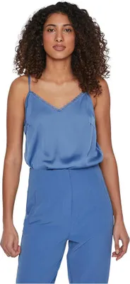 Produktbild von Vila Renny ärmellose Bluse Blau S Frau Blau S