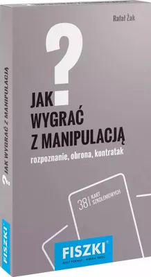 Obrázek produktu pro Fiszki Jak wygrać z manipulacją - Rafał Żak (Ratgeber auf Polnisch)