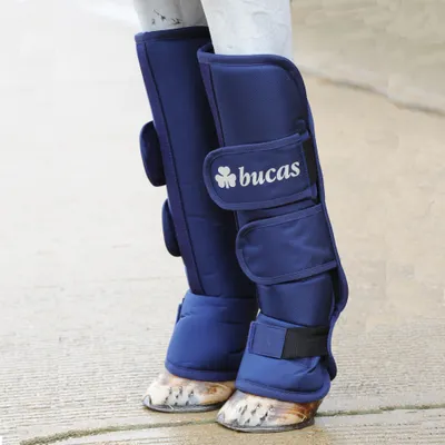 Produktbild von Bucas Boots 2020 Transportgamaschen in navy oder schwarz, Farbe:Navy, Größe:F/S