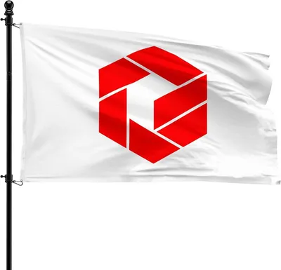 Produktbild von Gemeente Erquelinnes Flagge, 90 x 150 cm, Polyester, für Fahnenmast