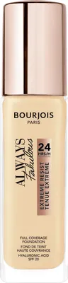 Zdjęcie produktu dla Bourjois Always fabulous 24HRS, Buteleczka z pompką, Krem, Skóra uniwersalna, Nawilżający, Ochrona, Beżowy, Light Ivory