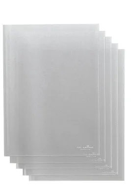 Produktbild von DURABLE Klemmschienenhüllen DIN A4 transparent genarbt 0,12 mm, 50 St.