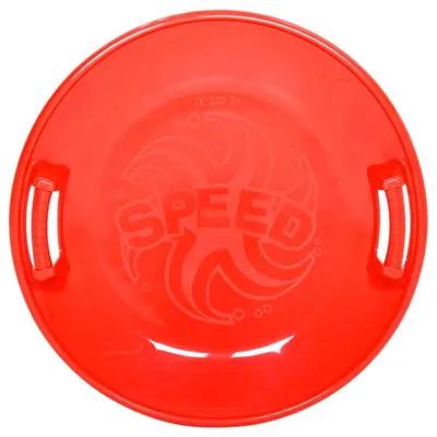 Produktbild von vidaXL Rundschlitten Rot 66,5 cm PP