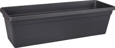 Produktbild von elho green basics Balkonkasten 50cm - lebhaft schwarz