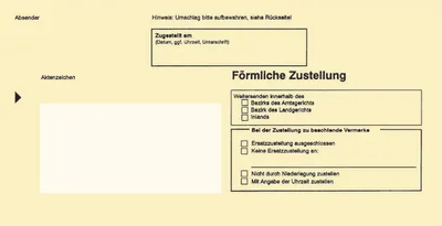 Image de RNK Verlag 2044 Enveloppe de distribution intérieure DIN Lang - avec fenêtre, 80g/qm