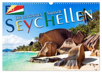 Produktbild von Seychellen - Die schönsten Strände (Wandkalender 2027 DIN A3 quer), CALVENDO Monatskalender