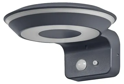 Produktbild von LED Gartenbeleuchtung Solar mit Bewegungsmelder 16 cm breit 3000 K 180 lm Modern