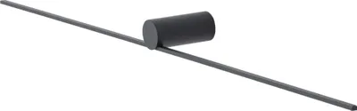 Produktbild von Nowodvorski LED Bilderleuchte SPIN M 10370, Schwarz, 14W 3000K Warmweiß, Wandleuchte