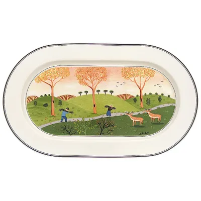 Produktbild von Villeroy & Boch Design Naif Platte oval 34x23cm