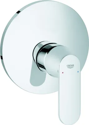 Produktbild von Grohe Eurosmart Cosmopolitan Brausebatterie Fertigmontageset für Rapido E chrom - 19383000
