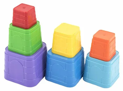 Image de TECHNOK Pyramide - Jouet Éducatif pour Enfants TEH4654 04654