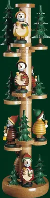 Productafbeelding van Decoratieve kerstboomornament, kleurrijk, hoogte = 53 cm, nieuw
