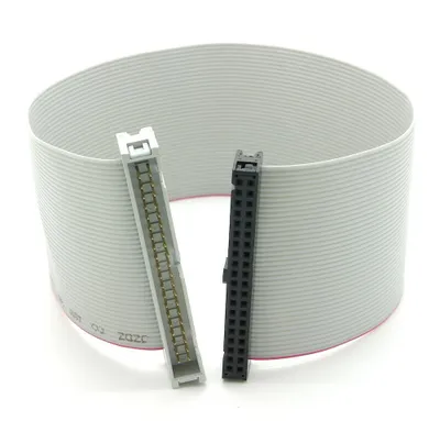 Produktbild von GPIO Extension / Verlängerungskabel, 40 Pin, für Raspberry Pi, grau - Länge: 0,30 m