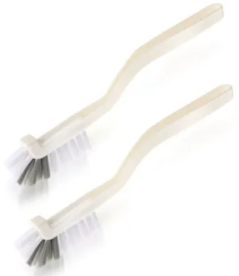 Image de Lot de 2 brosses en acier pour la cuisine et la salle de bain