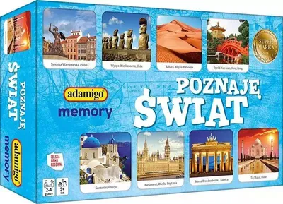 Obrázek produktu pro ADAMIGO Poznávám svět Pexeso Adamigo 07684