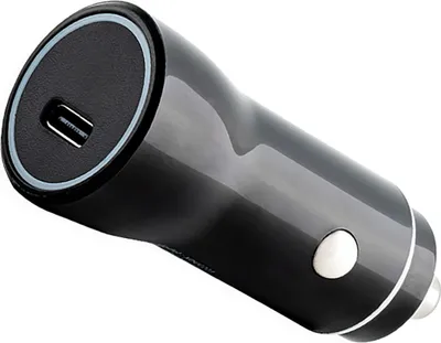 Image de Chargeur de voiture ER POWER 20W USB-C PD - noir