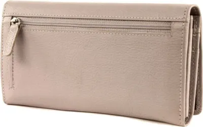 Image de bruno banani Cuir porte-monnaie Butterfly Wallet Grey gris clair