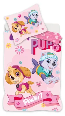 Productafbeelding van Paw Patrol, beddengoedset voor kinderen, 100x135 cm, 40x60 cm